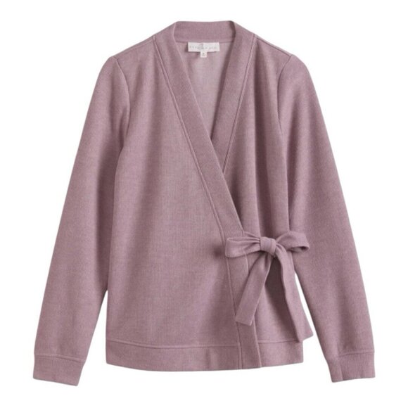 Brea Canyon Jordyn Wrap Sweater~Size Small~Lavender Light Purple~NWT  L1 10 - Picture 2 of 11